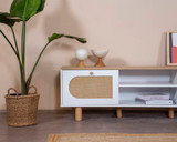 TV stalak Bohem - Bijela, Hrast