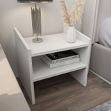 Noćni ormarić Adin - Bijeli