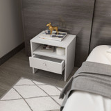 Noćni ormarić Nova - Bijela