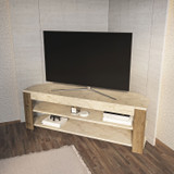 TV stalak Rita - Bijela, Oud hrast