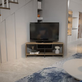 TV stalak Maldiv - Orah, Bijela