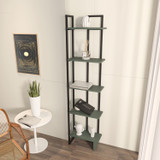 Polica za knjige Alice - Crna, Zelena