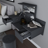 Stol za šminkanje Zenn - Antracit Stol za šminkanje Zenn - Antracit