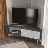 TV stalak Mora - Antracit, Bijela