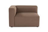 Sofa s jednim sjedištem Mora XL 1L - Smeđa