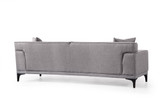 Sofa s 3 sjedala Petra 3 - Svijetlosiva Sofa s 3 sjedala Petra 3 - Svijetlosiva