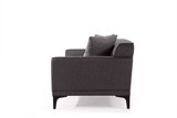 Sofa s 3 sjedala Petra 3 - Antracit Sofa s 3 sjedala Petra 3 - Antracit