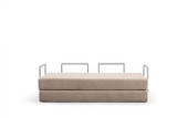 Kauč na razvlačenje s 2 sjedišta Via Con - Ecru