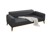 Kauč na razvlačenje s 3 sjedišta Cofi trosjed - antracit