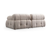 Sofa s 2 sjedala Petite 2 - Kremasta Sofa s 2 sjedala Petite 2 - Kremasta