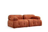 Sofa s 2 sjedala Petite 2 - Narančasta
