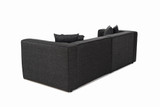 Sofa s 2 sjedala Mora XL 2 sjedala - antracit