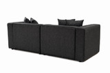 Sofa s 2 sjedala Mora XL 2 sjedala - antracit