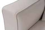 Sofa s 2 sjedala Mora XL 2 sjedala - ecru boja