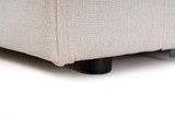 Sofa s 2 sjedala Mora XL 2 sjedala - ecru boja