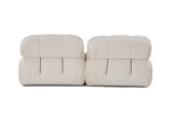 Sofa s 2 sjedala Dvosjed Bubble (L1-1R) - krem