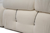 Sofa s 2 sjedala Dvosjed Bubble (L1-1R) - krem