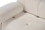 Sofa s 2 sjedala Dvosjed Bubble (L1-1R) - krem
