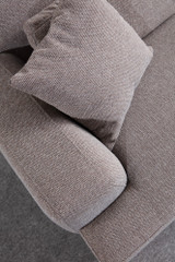 Sofa s 2 sjedala Jaguar 2 - Smeđa, Siva