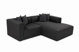 Kutna sofa Mora XL kut lijevo (CHLLeft -1R) - antracit