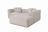 Kutna sofa Mora XL kut lijevo (CHLLeft -1R) - ecru