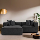 Kutna sofa Mora XL kutni desni (L1-CHLReight) - antracit