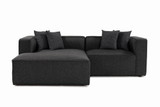 Kutna sofa Mora XL kutni desni (L1-CHLReight) - antracit
