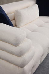 Sofa s 3 sjedala Boston 3 - Bijela