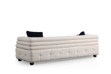 Sofa s 3 sjedala Boston 3 - Bijela