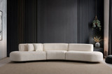 Kutna sofa Pars krema (L1 + 01 + 1R) - Kut v2