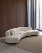 Kutna sofa Pars krema (L1 + 01 + 1R) - Kut v2