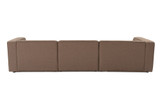 Kutna sofa Mora XL (L1-O1-ChlRight) - Smeđa