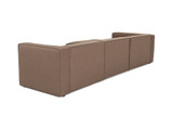 Kutna sofa Mora XL (L1-O1-ChlRight) - Smeđa