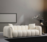 Sofa s 3 sjedala Puffy 3 - Bijela