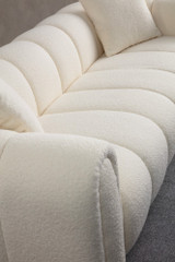 Sofa s 3 sjedala Puffy 3 - Bijela