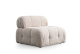 Kutna sofa Petite 3 - Kremasta