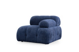Kutna sofa Petite 3 - Noćno plava