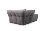 Kutna sofa Bokserice lijevo - svijetlo sive