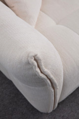 Kutna sofa Boksač lijevi - bijeli