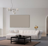 Kutna sofa Boksač lijevi - bijeli