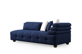 Kutna sofa Boston Left - Noćno plava