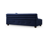 Kutna sofa Boston Left - Noćno plava