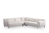 Kutna sofa Jaguar kut L2-C-2R - Bijeli Kutna sofa Jaguar kut L2-C-2R - Bijeli