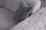 Kutna sofa Athena Corner L2-C-3R - Svijetlosiva Kutna sofa Athena Corner L2-C-3R - Svijetlosiva