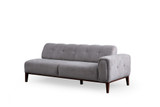 Kutna sofa Athena Corner L2-C-3R - Svijetlosiva