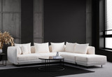 Kutna sofa Floransa - Bijela