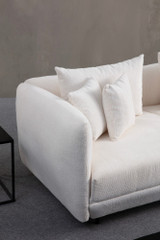 Kutna sofa Floransa - Bijela