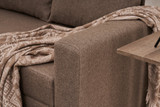 Kauč na razvlačenje s 3 sjedišta Aly Arzilla - Brown Kauč na razvlačenje s 3 sjedišta Aly Arzilla - Brown