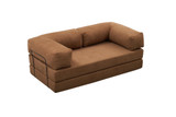 Sofa s 3 sjedala Udobnost - Smeđa v2