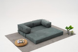Sofa s 3 sjedala Udobnost - Zelena